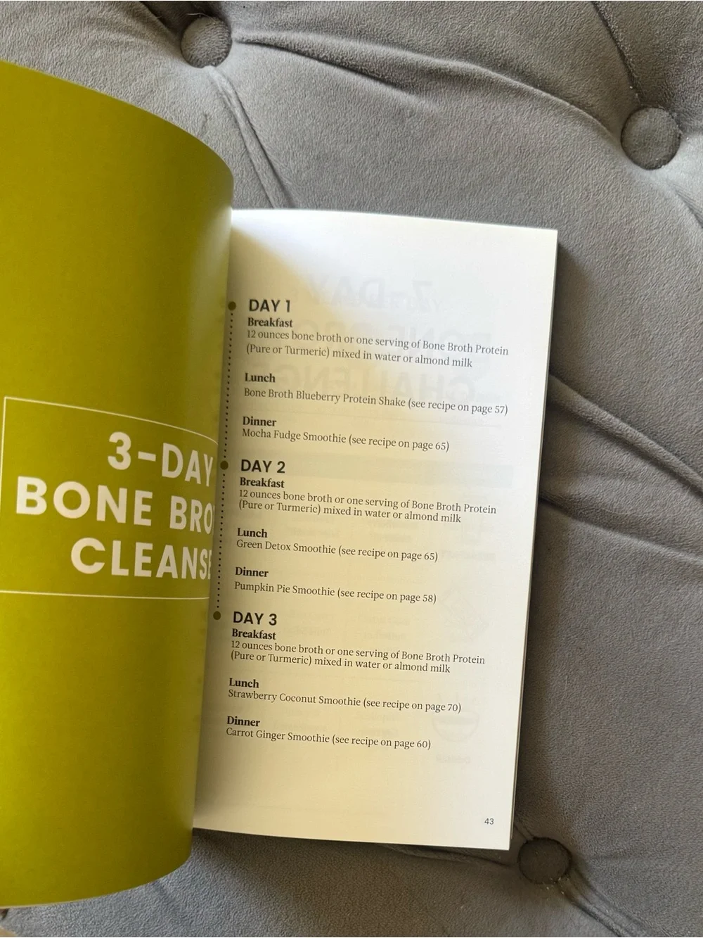 Bone Broth Breakthrough by - Yellow/Orange Cover